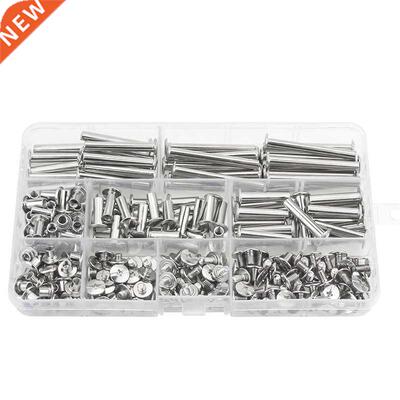 Chicago Screw Binding Screws Posts Assortment Kit for DIY Le