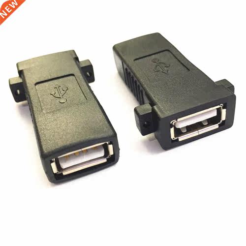 USB 2.0 A female socket panel mount to USB A female Ada