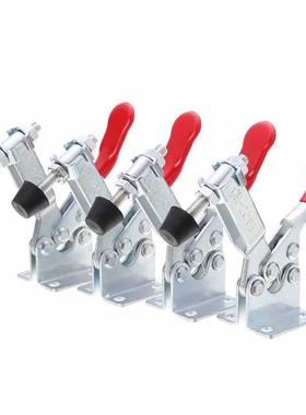 4 PCS 60 Lbs Antislip Covered Hand Tool Toggle Clamp Horizon