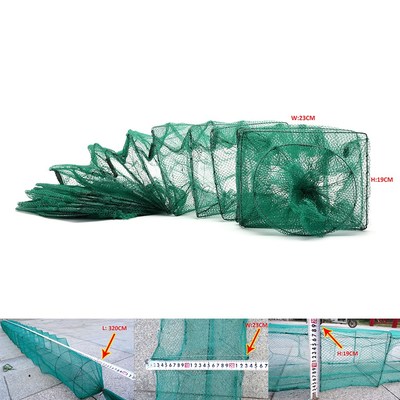 Eel Prawn Shrimp Lure Nets Fishing Net Foldable Portable Cra