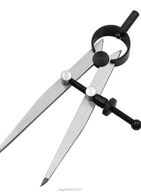 Adjustale Leather Compass Lockale Caron Steel Divider Win