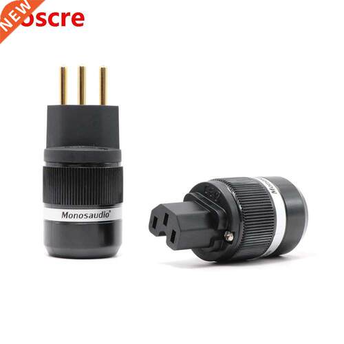 Monosaudio MS150G/F100G Swiss standard AC power plug, 10A/25