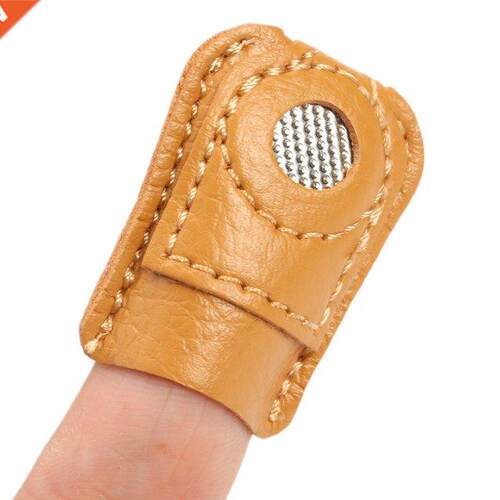 Leather Finger Cots Guard Cover Thimble Thumb Fingertip Prot