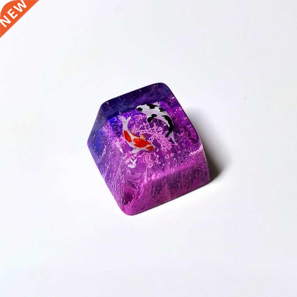 Koi Design Resin Keycaps For Cherry Mx Switch Mechanical Gam