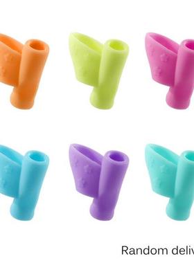 5Color Pencils Handle Right Hand Helps Children Learn Holdin