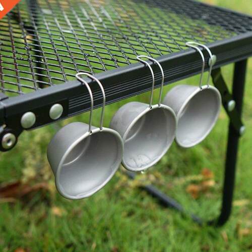 Water Cup 304 Stainless Steel 50ml Camping Drink Mug Portabl