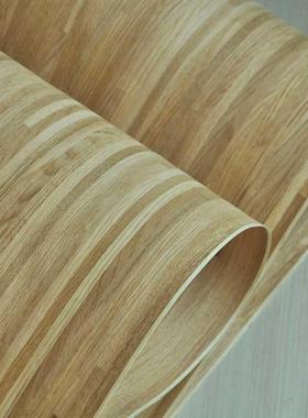 Natural Parquet Wood Veneer Russan Oak Veneer Cross Cut wt