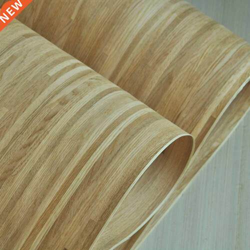 Natural Parquet Wood Veneer Russan Oak Veneer Cross Cut wt