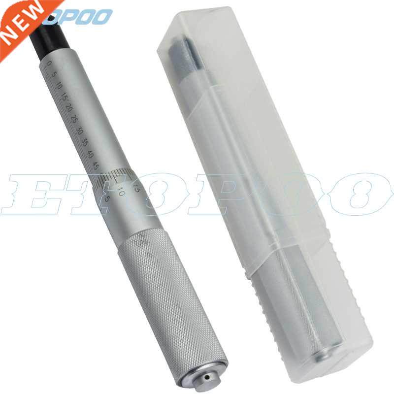 50mm micrometer head flat measuring face with nut 0 50mmx0.