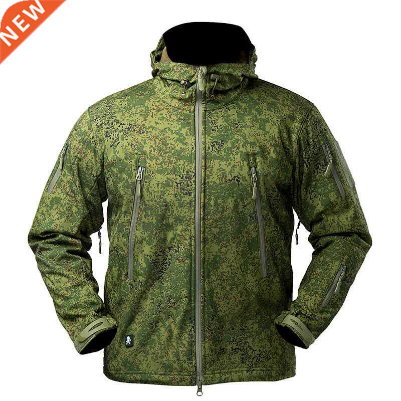 Men's Tactical Military Jacket Camouflage Army Combat Ho