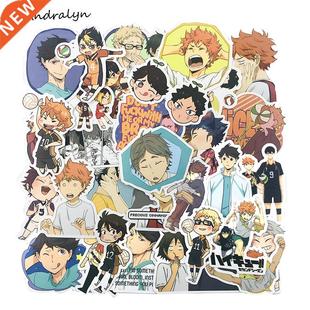 10/50Pcs Haikyuu!! Anime Stickers Volleyball for Mobile Pho