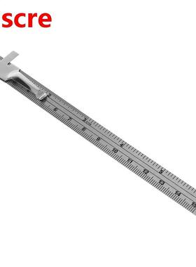 6 Stainless Steel Pocket Rule Handy Ruler with inch 1/32 mm/