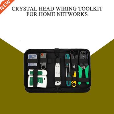 Network Repair Tool Kit LAN Cable tester Portable Plier Crim