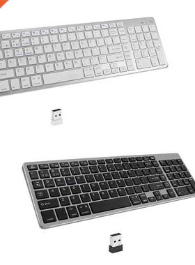 Dual Mode Wireless Keyboard Bluetooth-compatible .0 5.0 + 2