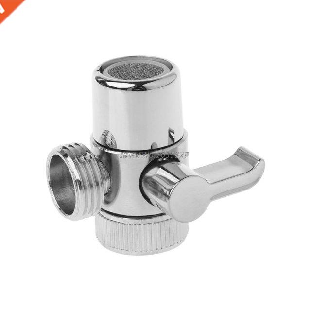 1PC Brass 3-way Diverter Valve Faucet Connector Adapter Thre