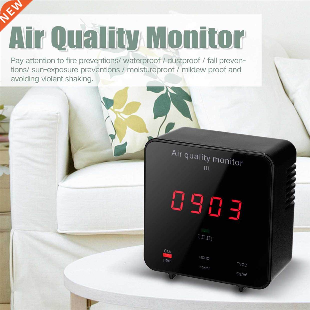 CO2 Meter Multifunctional Air Quality Monitor Formaldehyde