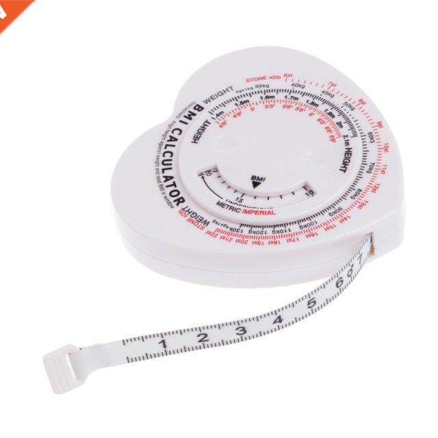 Heart Shape BMI Body Mass Index Tape Measure Calculator Body