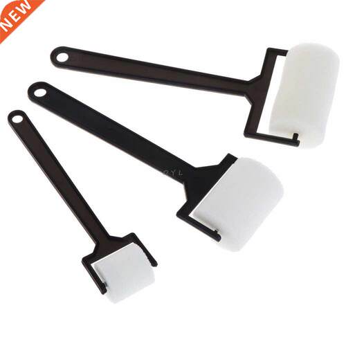 3Pcs White Sponge Paint Brushes Children Graffiti Roller Sta