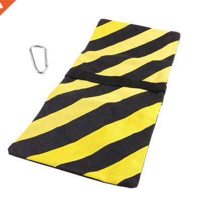 Double Zipper Balance Sandbags Orange Black Stripes Photogra