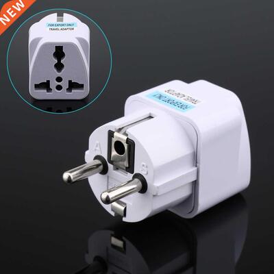 US UK AU To EU Plug USA To Euro Europe Travel Wall AC Power