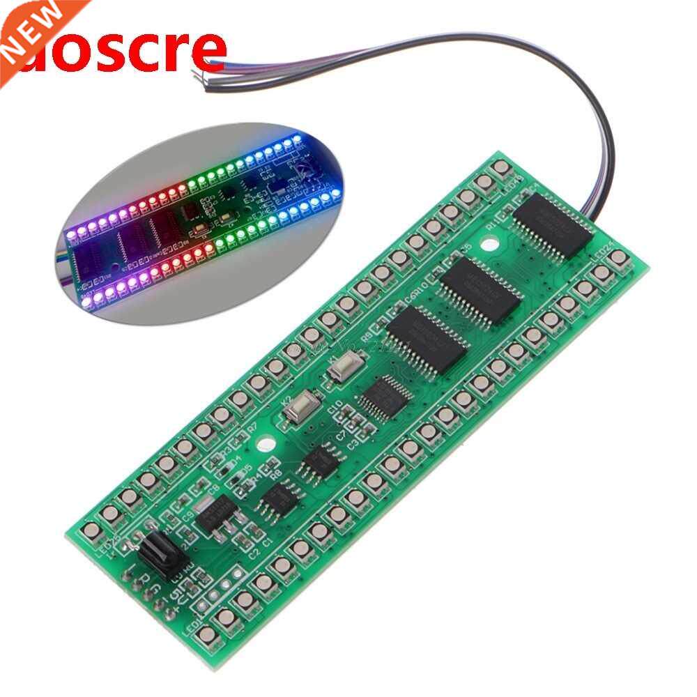LED Indicator RGB MCU Display Pattern Dual Channel 24 LED VU