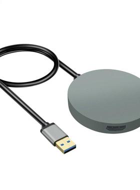 4K 60hz USB 3.0 to Dual HDMI-Compatible Hub 5Gbps Transmitte