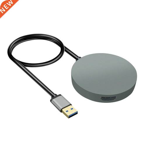 4K 60hz USB 3.0 to Dual HDMI-Compatible Hub 5Gbps Transmitte