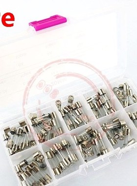 100pcs/lot 5x20mm 5*20mm Glass Fuses 0.2/0.5/1/2/3/5/6/8/10/