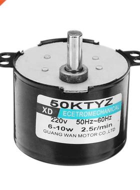 50Ktyz Ac220V 10W 0.5A 2.5R/ Min Permanent net Synchronous M
