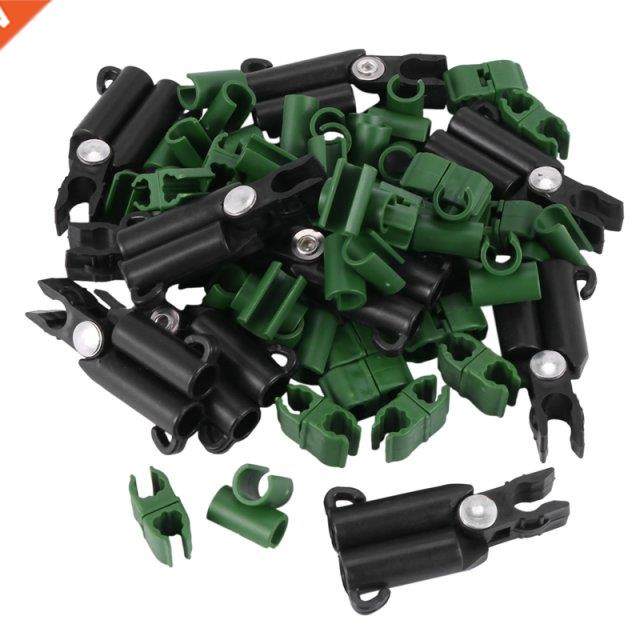 50Pcs Adjustable Plant Trellis Connector Stakes Clip for Gar