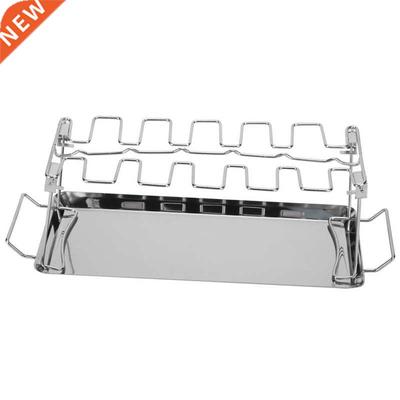 Chicken Leg Rack Holder Chicken Leg Grill Folding with Bakew