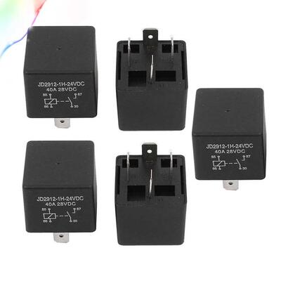 JD2912 DC 24V 12V Coil 40A 4 Pins SPST Vehicle Car Security