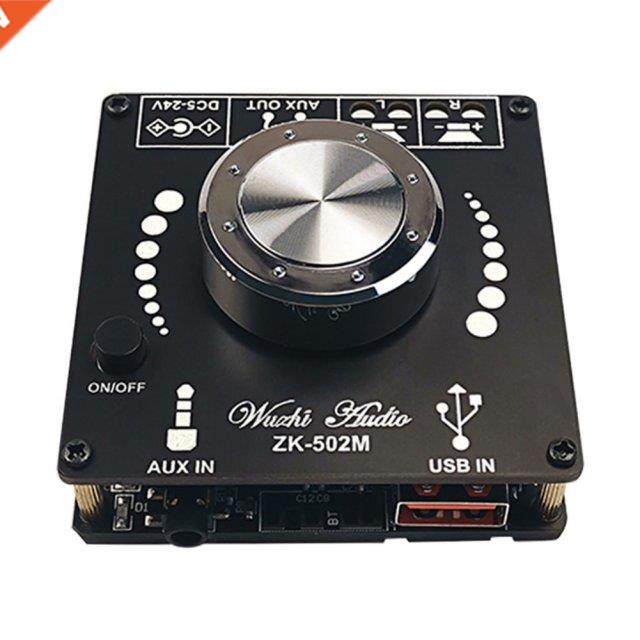 ZK-502M Mini Bluetooth-Compatible 5.0 Power Audio Amplifier