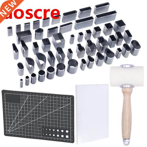 Professional Hole Hollow Punch Cutter Set Leather Punching