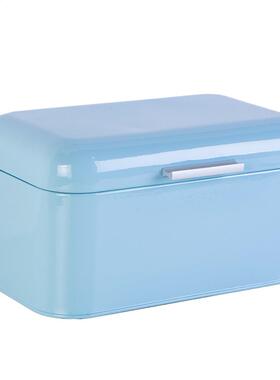 Home Office Metal Storage Box Bread Shape Large Capacity Con
