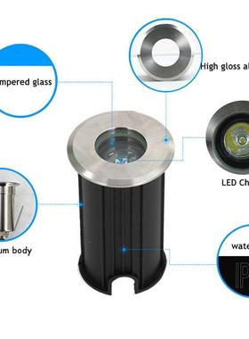 10PCS LED Underground Light 1W W 5W COB Floor Lamp Outdoor