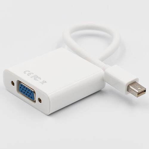 1080P Mini DisplayPort Display Port Mini DP To VGA Cable Ada