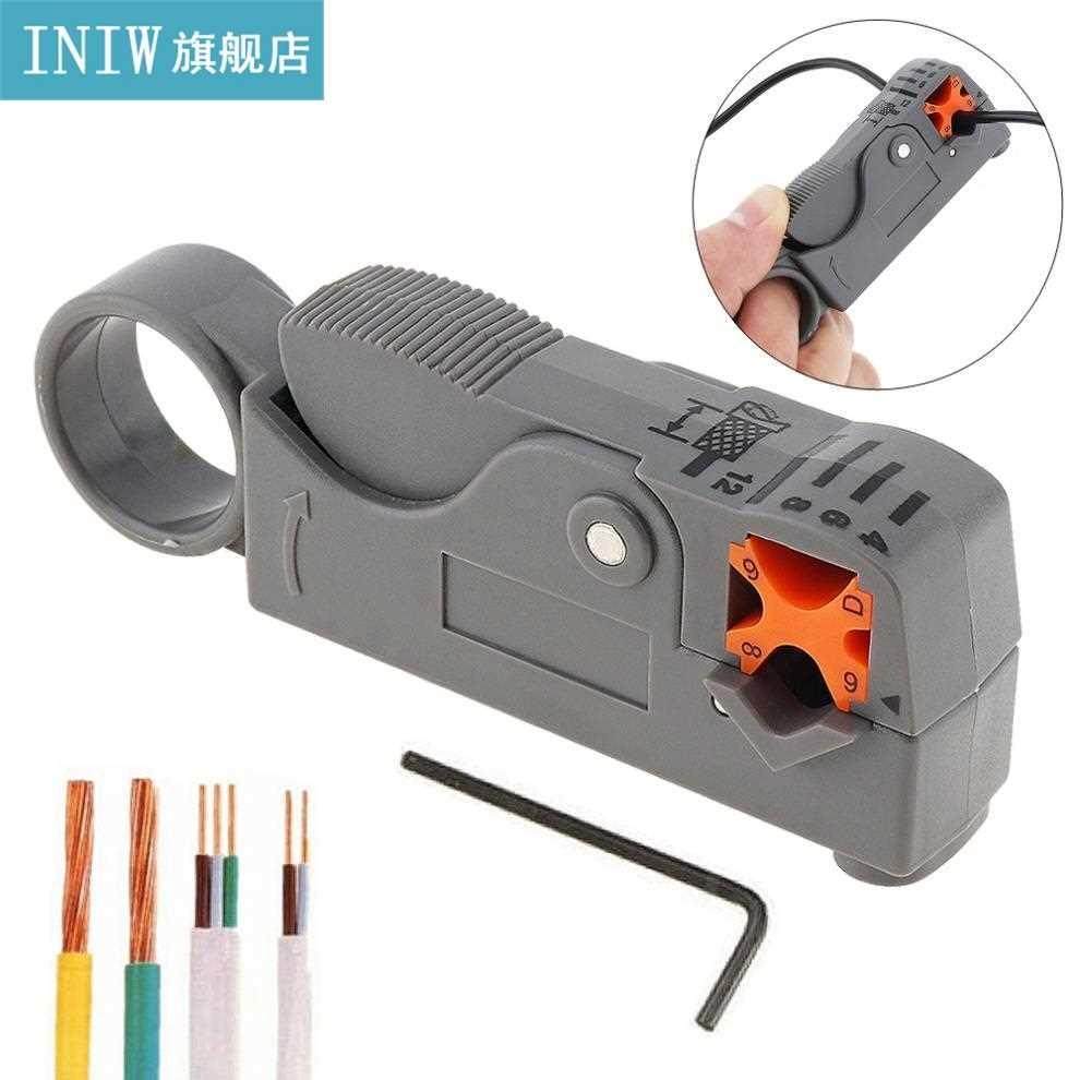 1set Multifunction Coaxial Cale Stripper Cale Tool Wire Ni