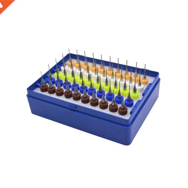 50pcs 0.5-0.9mm PCB Drill Bits Set Print Circuit Board Carbi