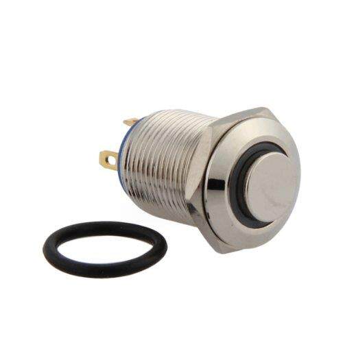 12mm 3V Red LED Momentary On/Off Push Buttons Switch for Car