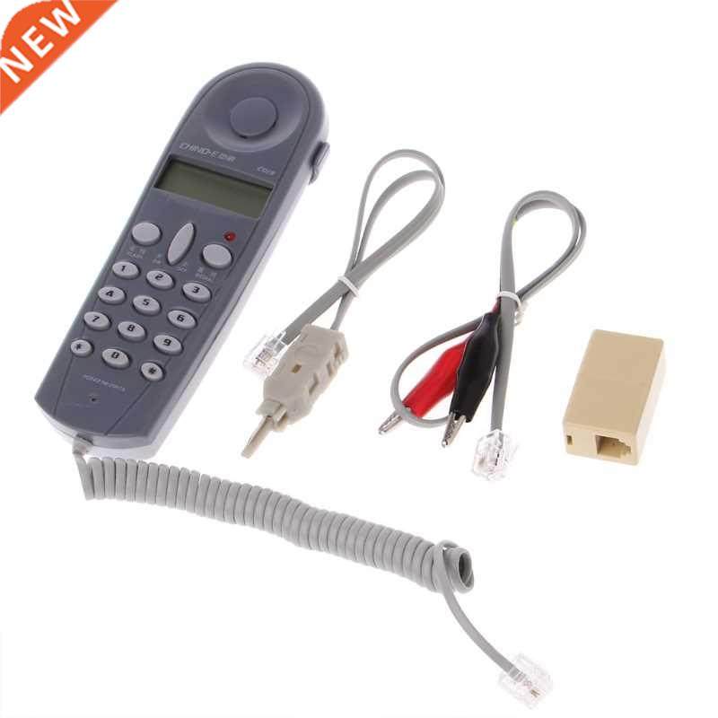 Phone Telephone Butt Test Tester Lineman Tool Cable Set with