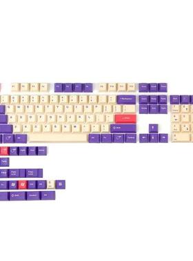 Plum PBT Keycaps GMK Profile Dye-Subbed Personalized English