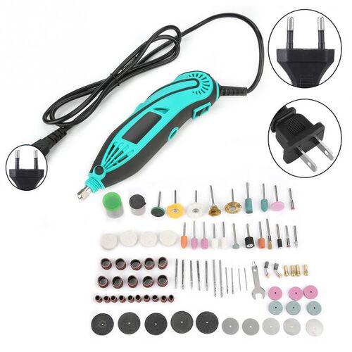 130W Mini Grinder Drill Variable Speed Rotary Tool Kit 110-2