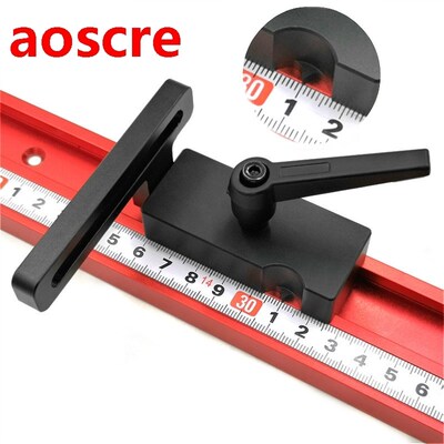 Standard Miter Track Stop Aluminum Alloy 45 Chute T-tracks S