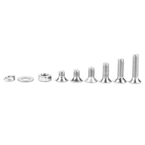 00pcs M*4M*5M*6M*8M*10M*12 Flat Head Screw