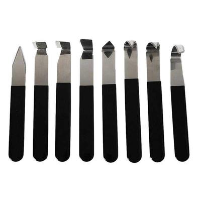 8-Piece Ceramic Tos Stainless Steel Carving and Modeling K