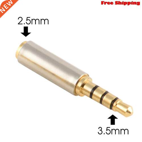 20172017vovotrade Gold .5mm Male to 2.5mm Female Stereo Au