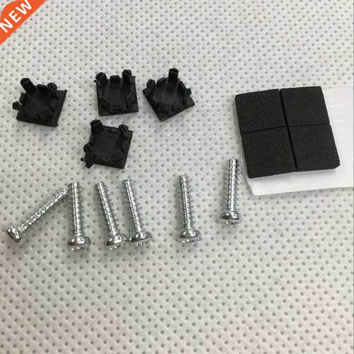Black Rubber Plug Screw Hole Pad Dust plug Plastic Pad set F