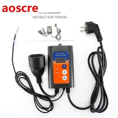 Heat Mat Thermostat Plastic Propagation Tray Hydroponic Hort