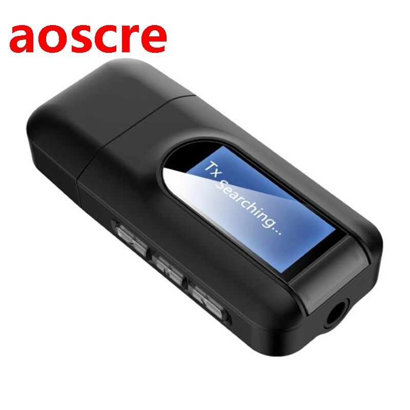 RT11 Bluetooth Wireless Adapter LCD Display USB 2 In1 Receiv